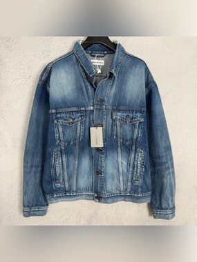 Balenciaga Blue Denim Jacket